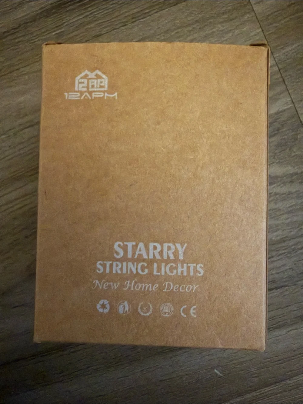 NEW 12APM Starry String Lights 36 FT 200 LED Fairy Lights w/ Adapter